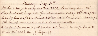 31 July 1879